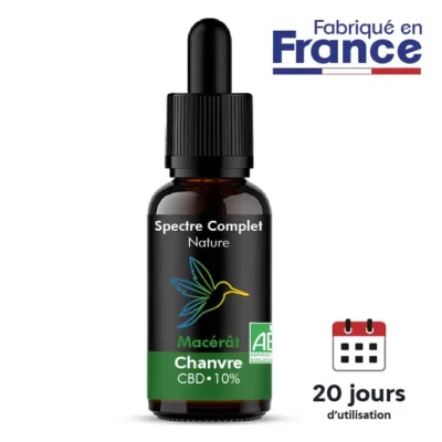 Compléments CBD Bio • Certification Ecocert